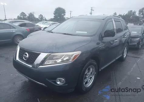 2015 Nissan Pathfinder Sv z USA, uszkodzony, nr VIN 5N1AR2MN0FC671022
